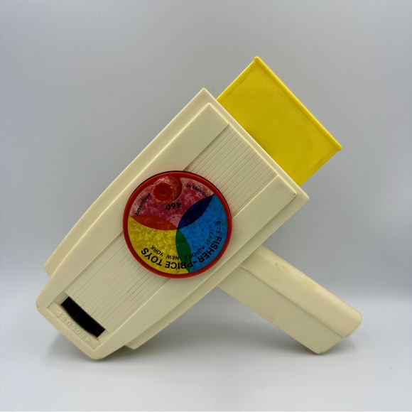 Vintage Fisher Price Movie Viewer #460 with Dumbo Cartridge -  Works - Fair Cond - Picture 2 of 10